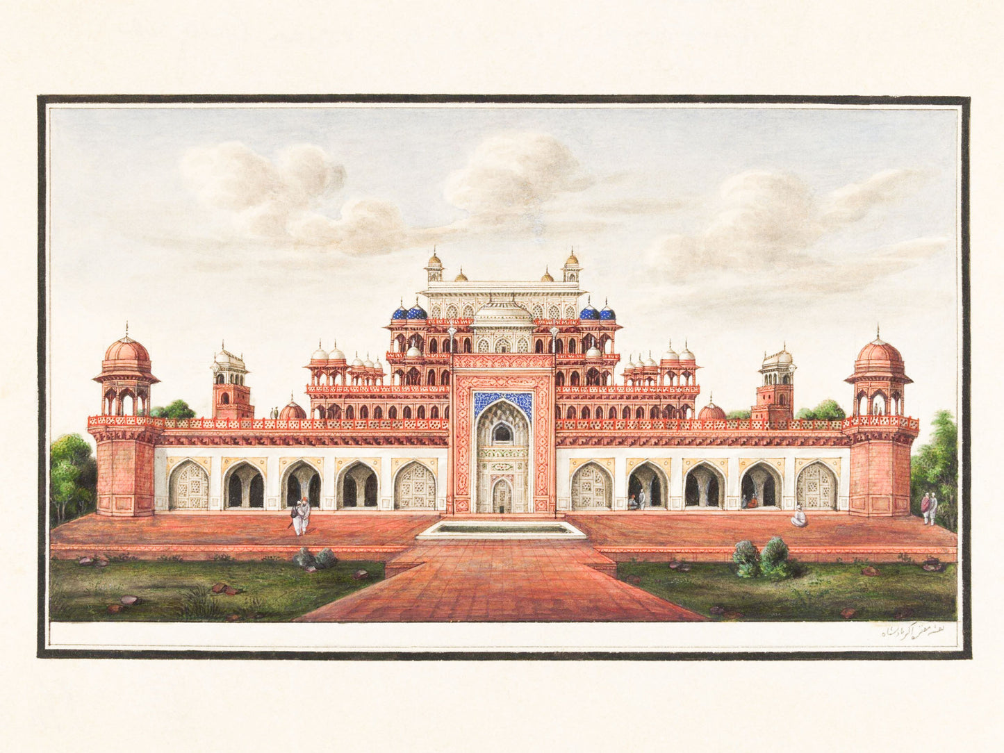 Akbar's mausoleum, Sikandra