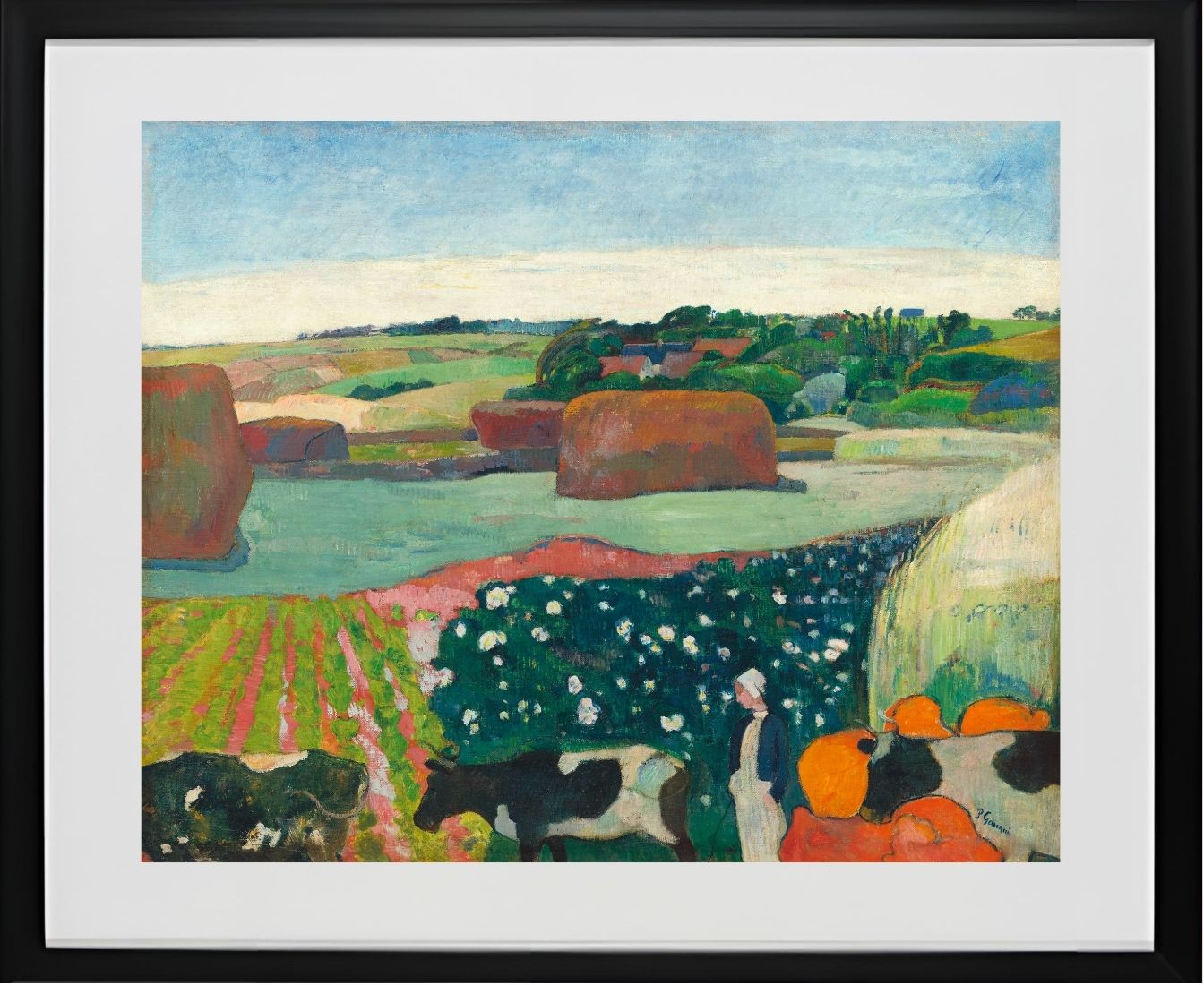 Haystacks in Brittany