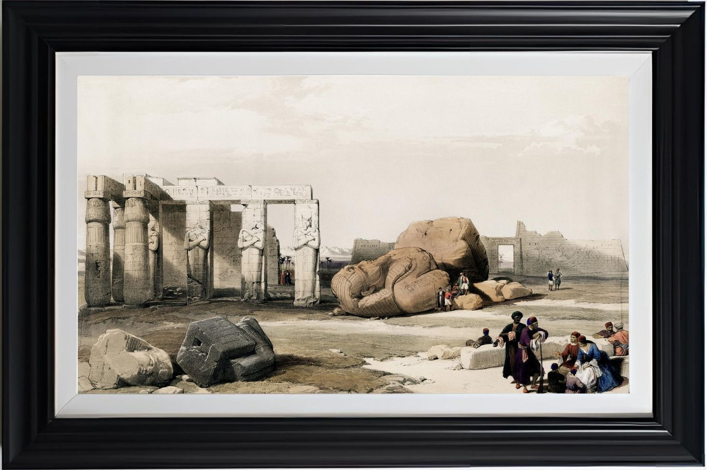 Fragment of the Great Colossi at the Memnonium Thebes
