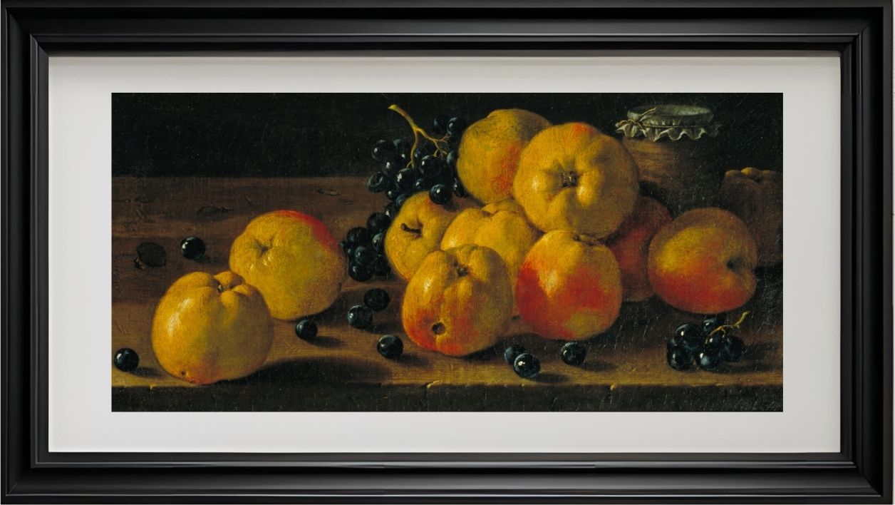 Still Life with Apples, Grapes and a Pot of Jam (18th century)