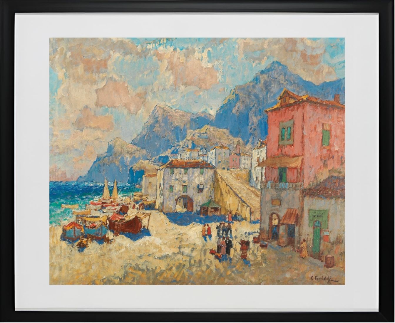 A coastal town in Spain