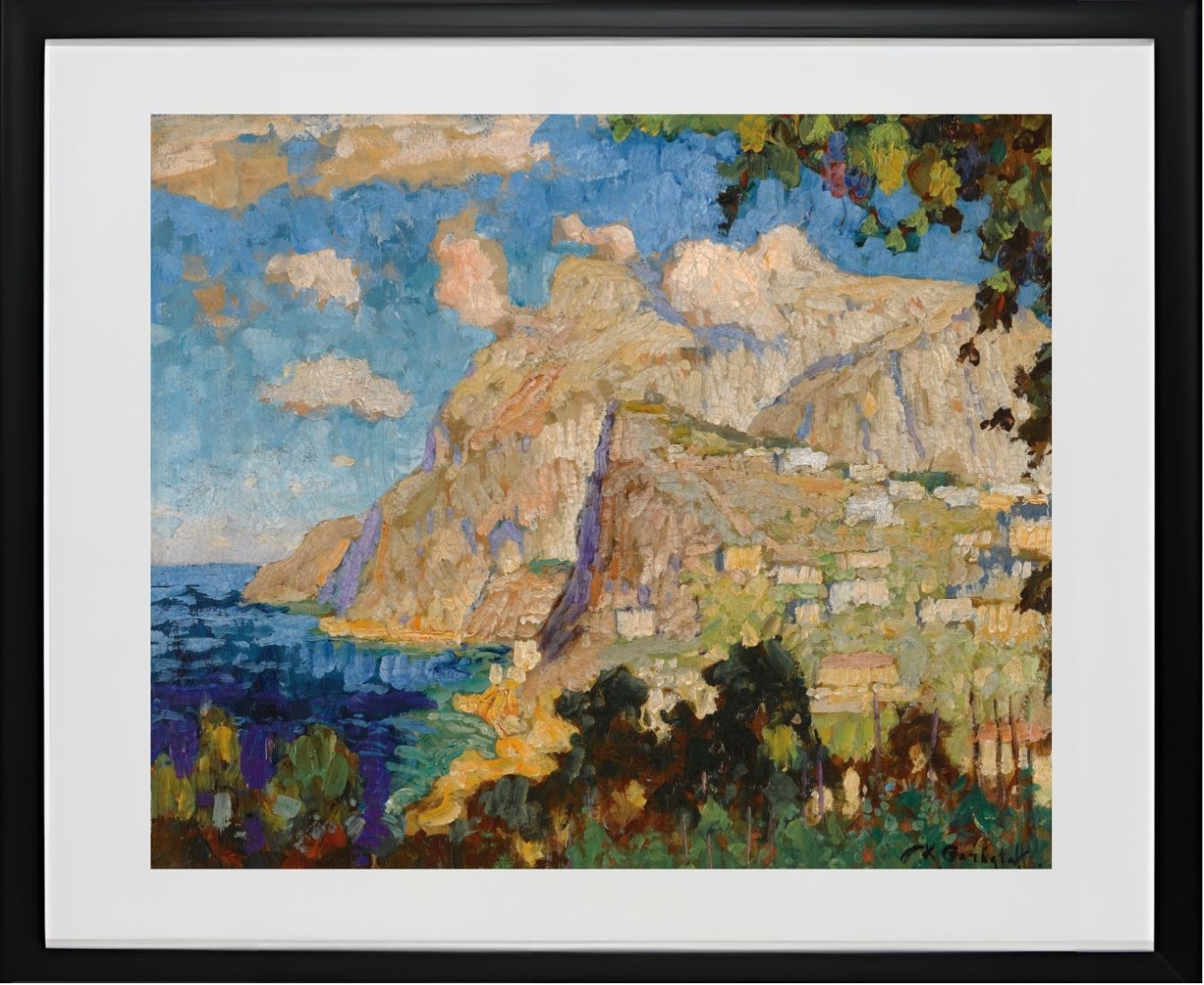 View Of Monte Solaro, Capri