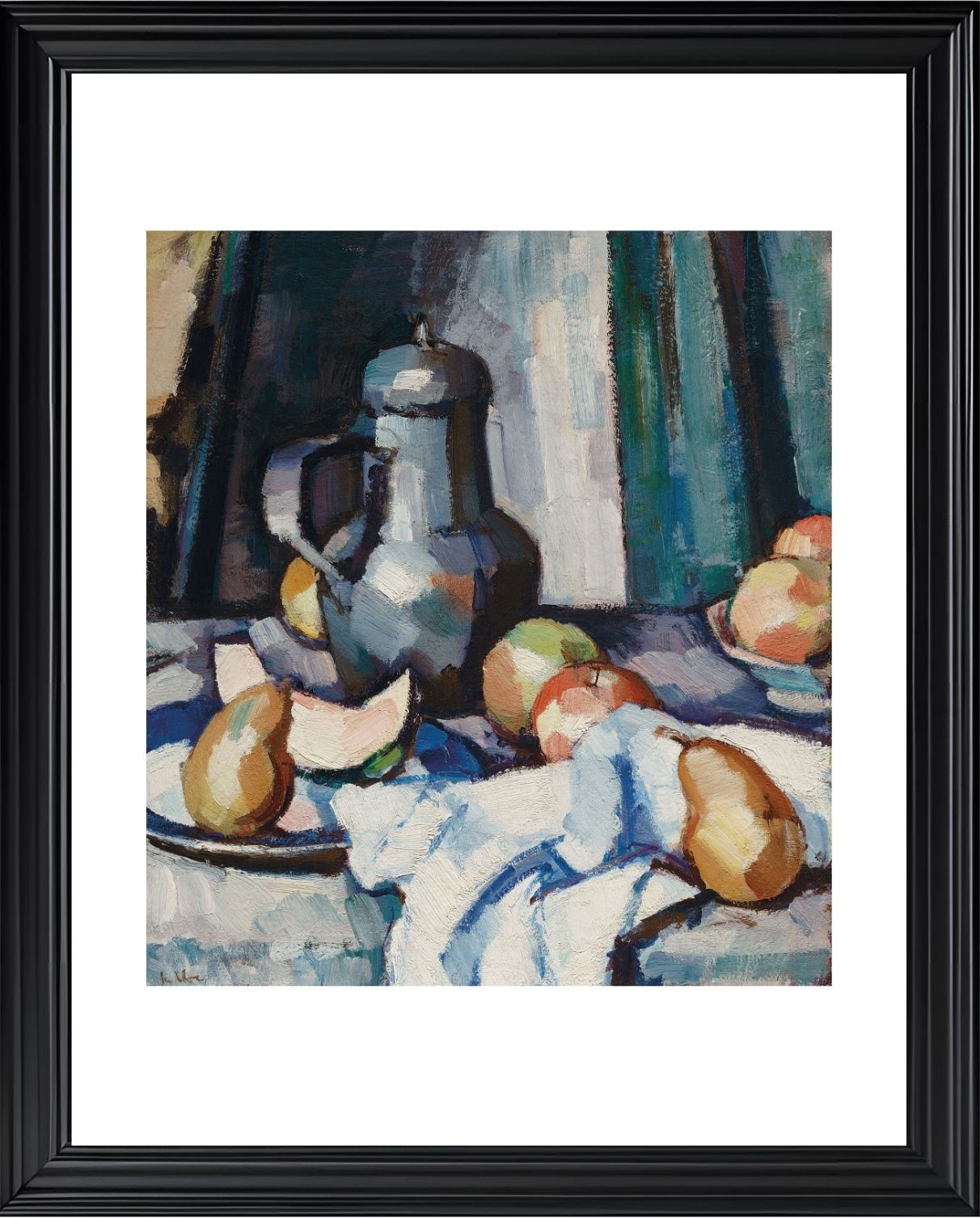 Apples and Pewter Pot