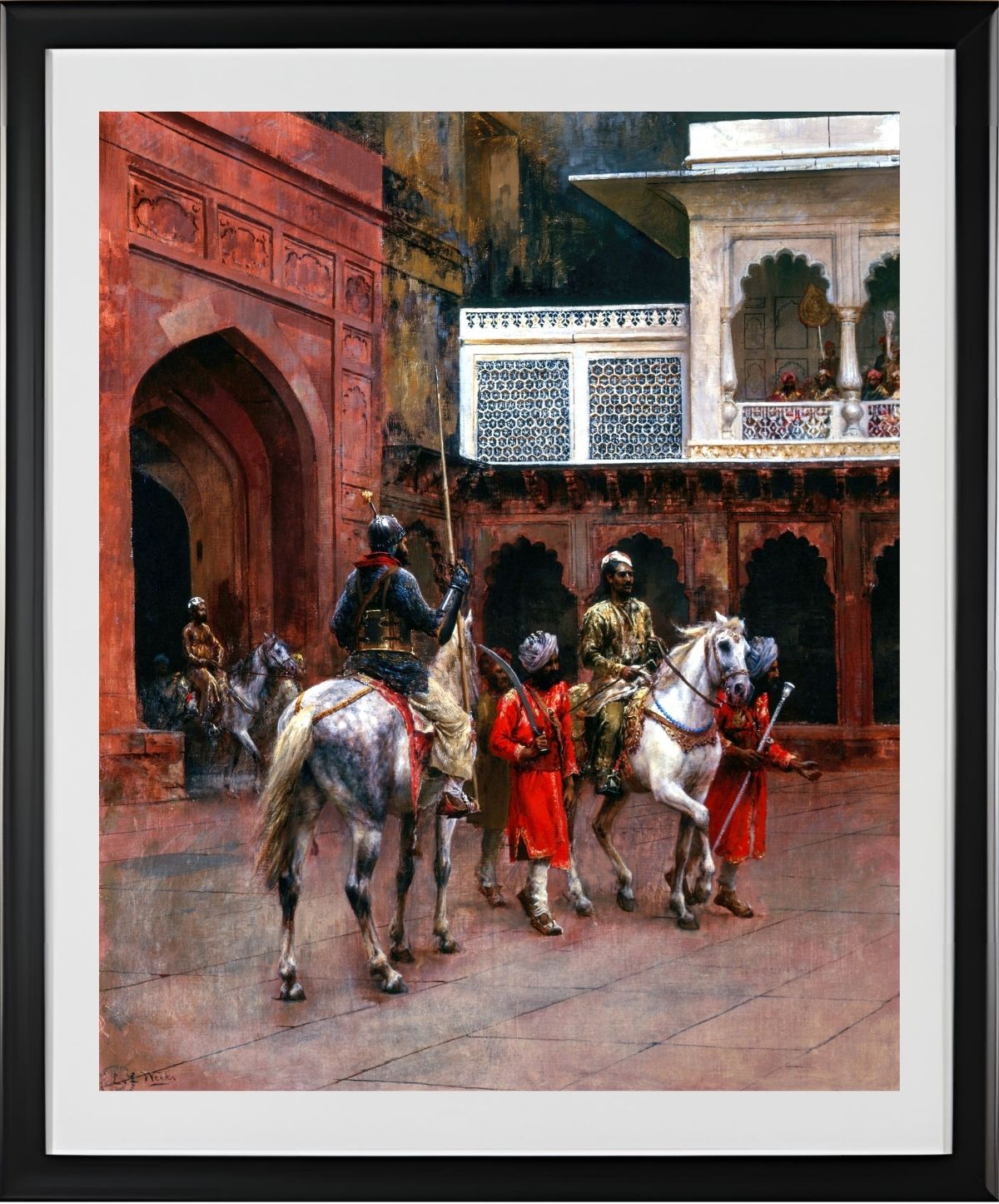 Indian Prince, Palace of Agra