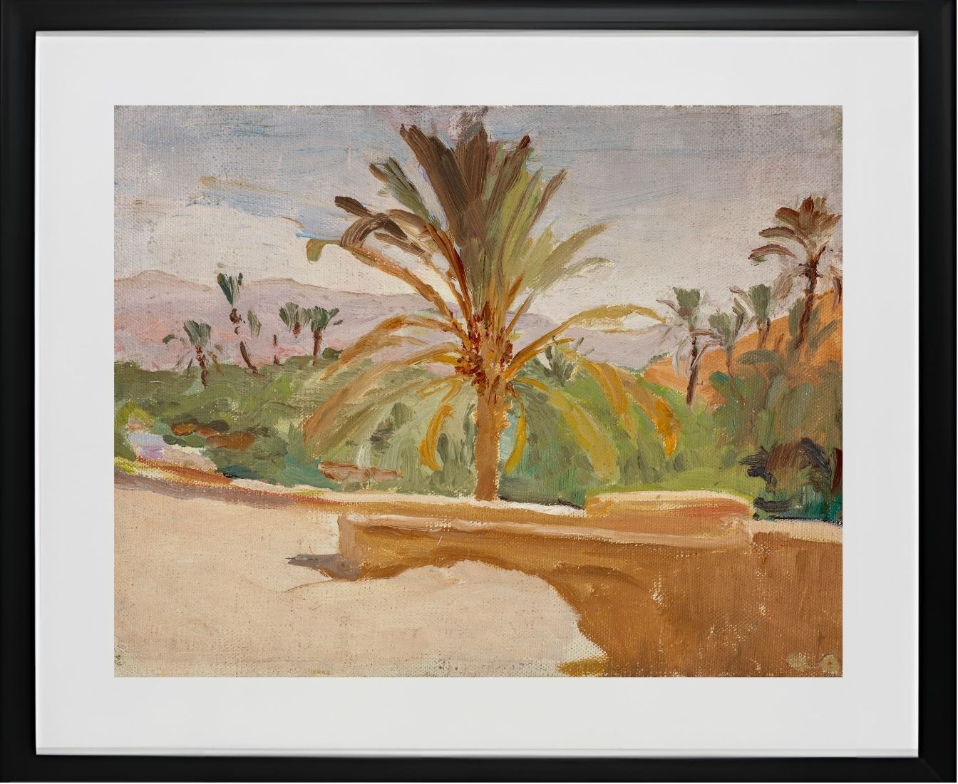 Biskra (Oasis with Palm Trees)