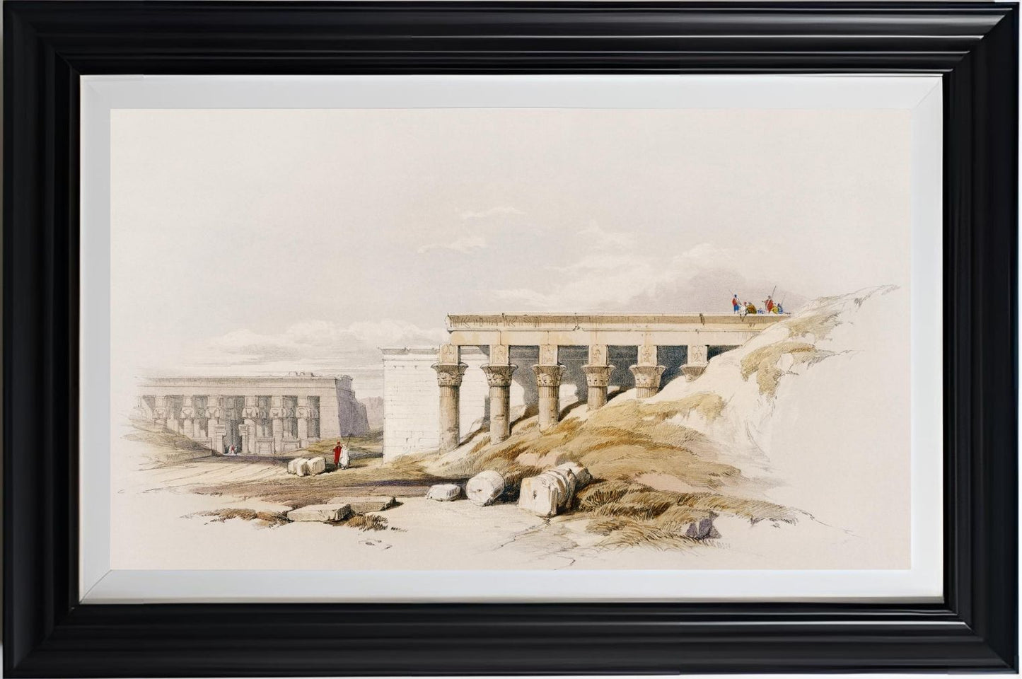 Lateral view of the temple called the Typhonaeum at Dendera (Dandara)
