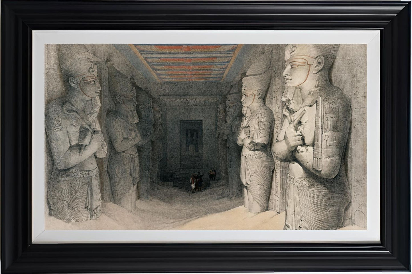 Interior of the Temple of Aboo Simbel Nubia