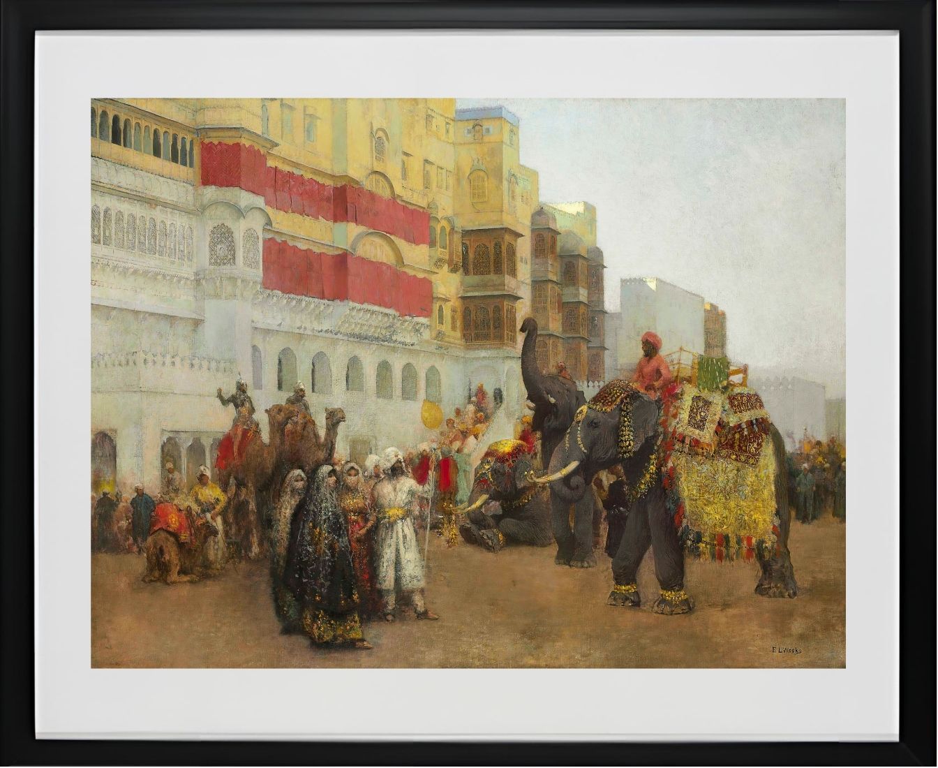 A Fête Day at Bekanir – Beloochistan, Bekanir