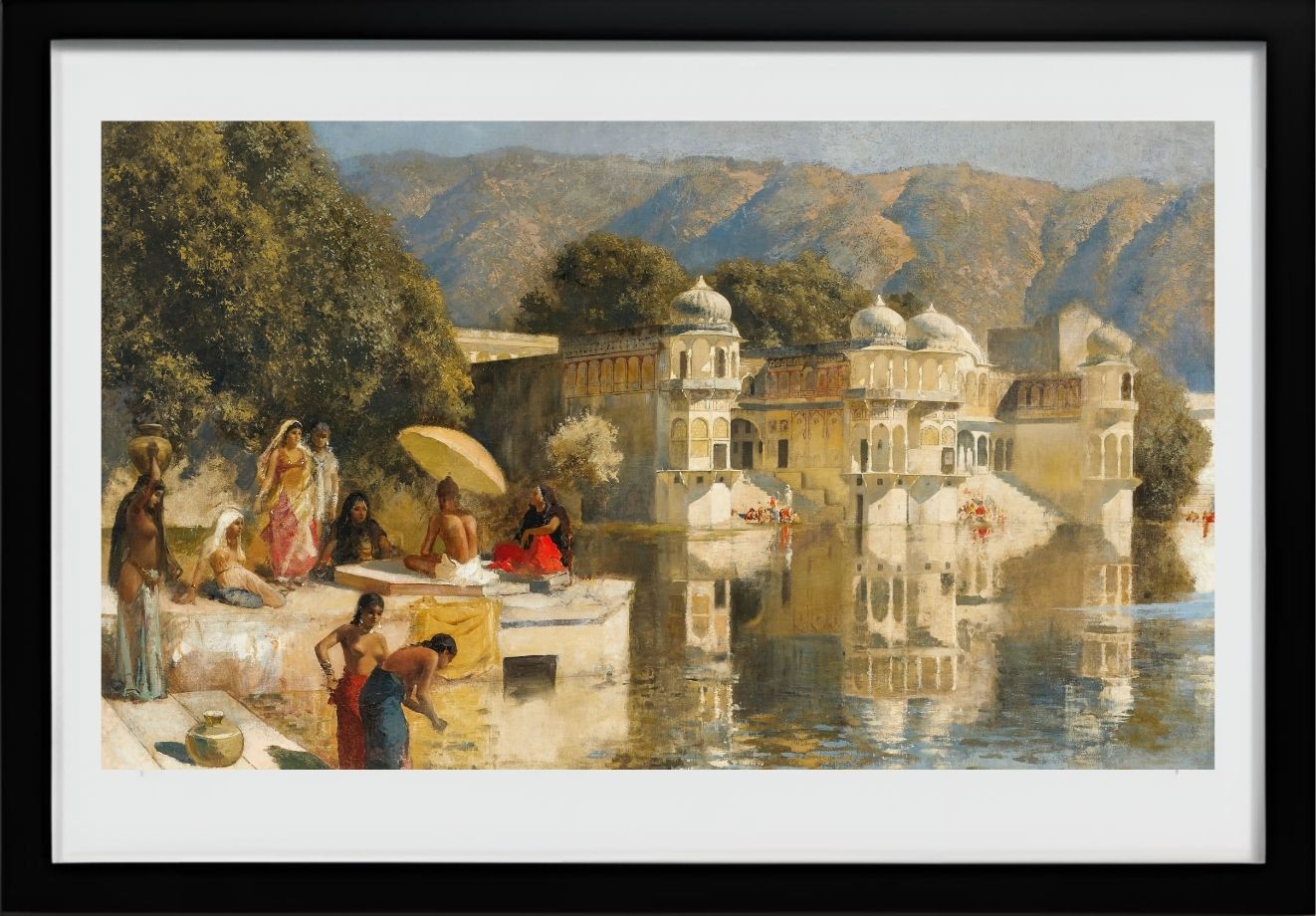 Lake at Oodeypore, India (2)