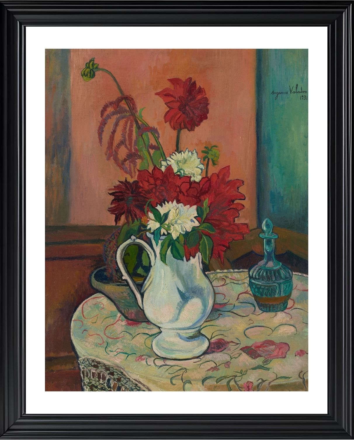 Nature morte au vase de fleurs