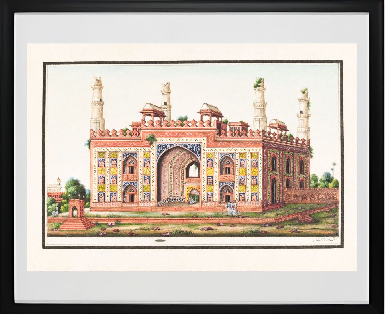 Entrance gatehouse to Akbar's mausoleum, Sikandra