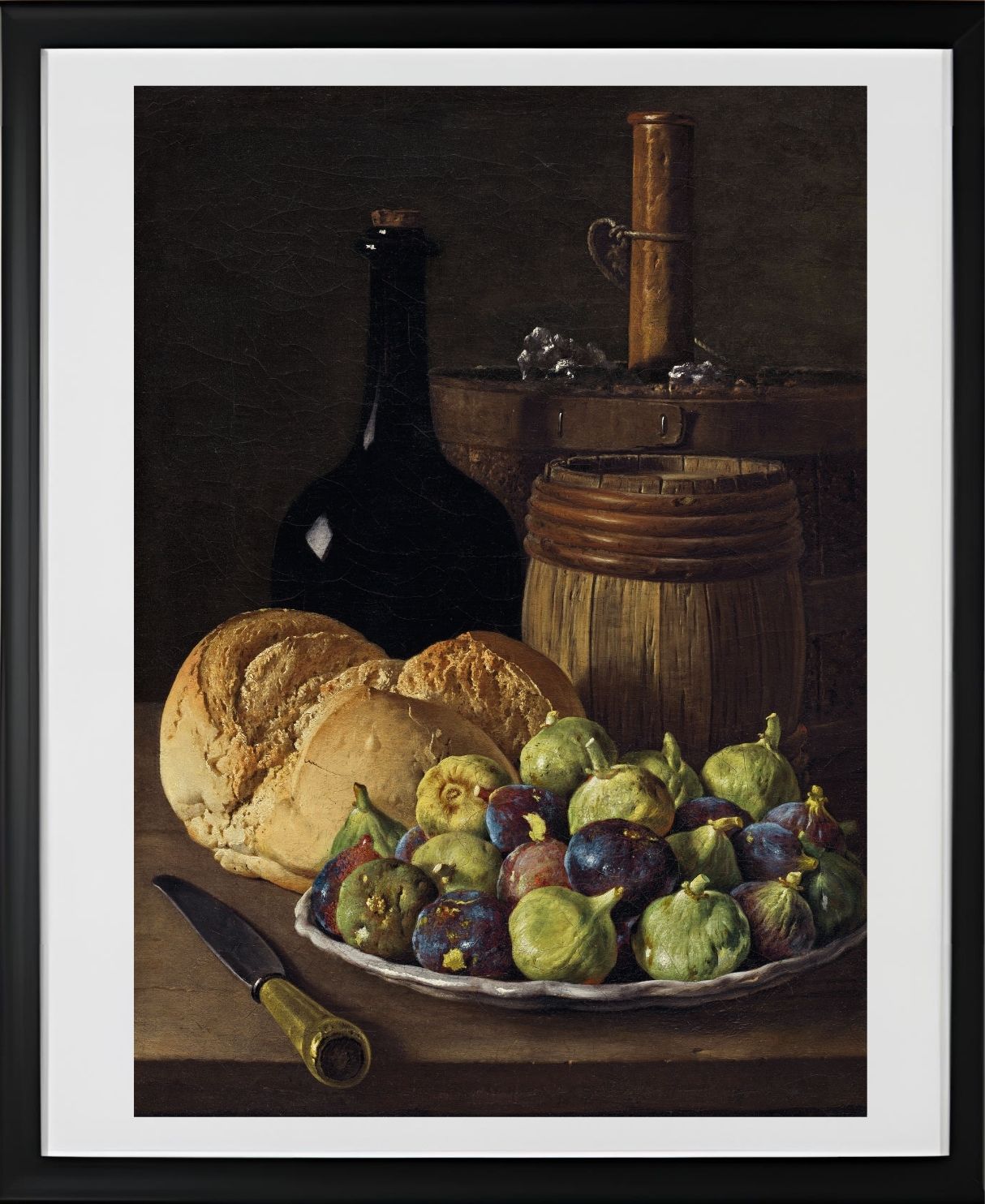 Still Life with Figs and Bread (c. 1770)