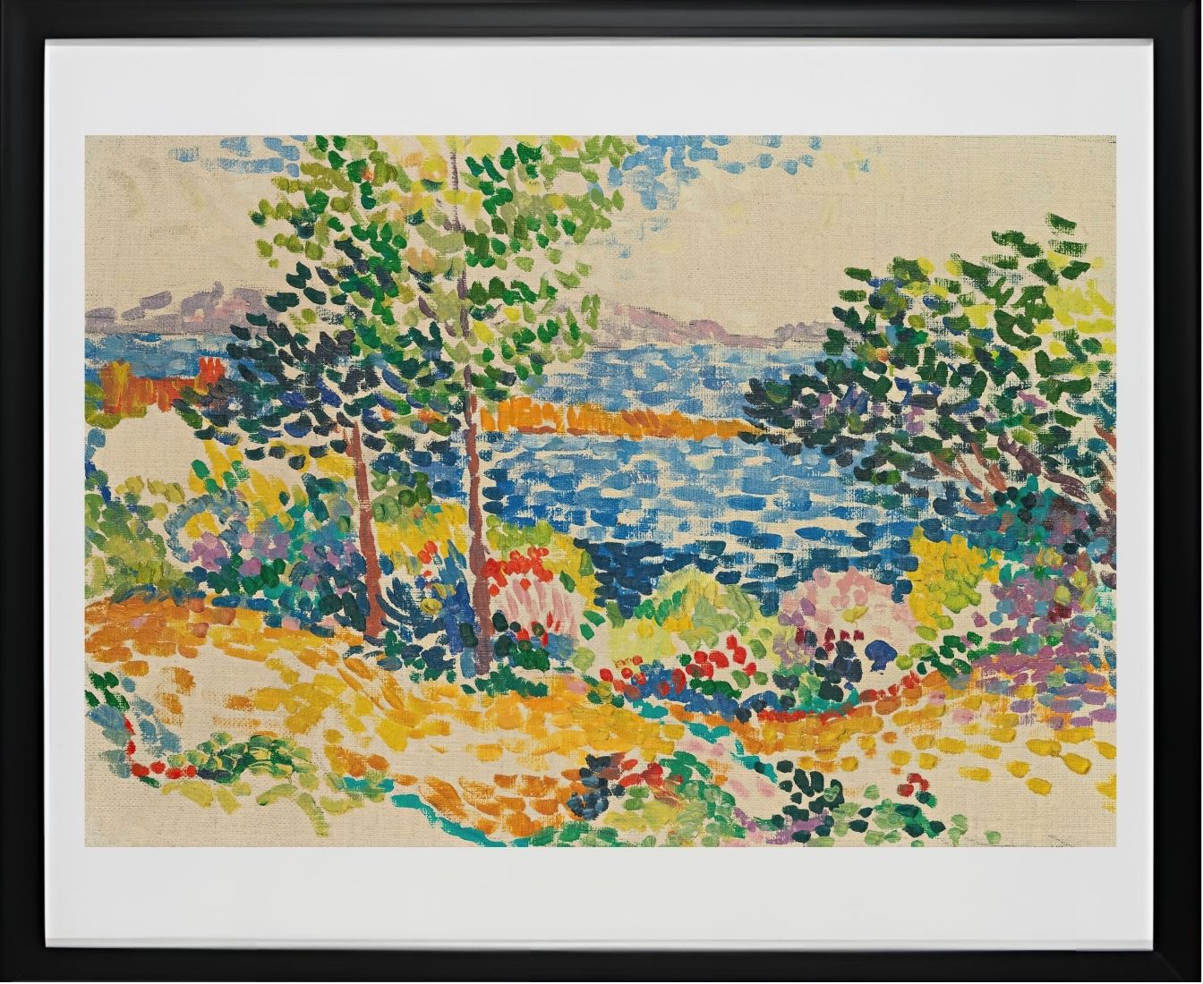 Bord De Mer En Méditerranée
