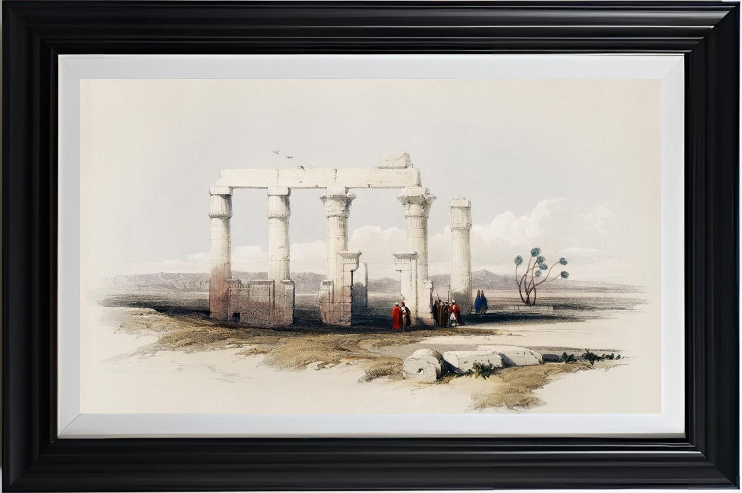 Remains of the Temple of Medamout at Thebes