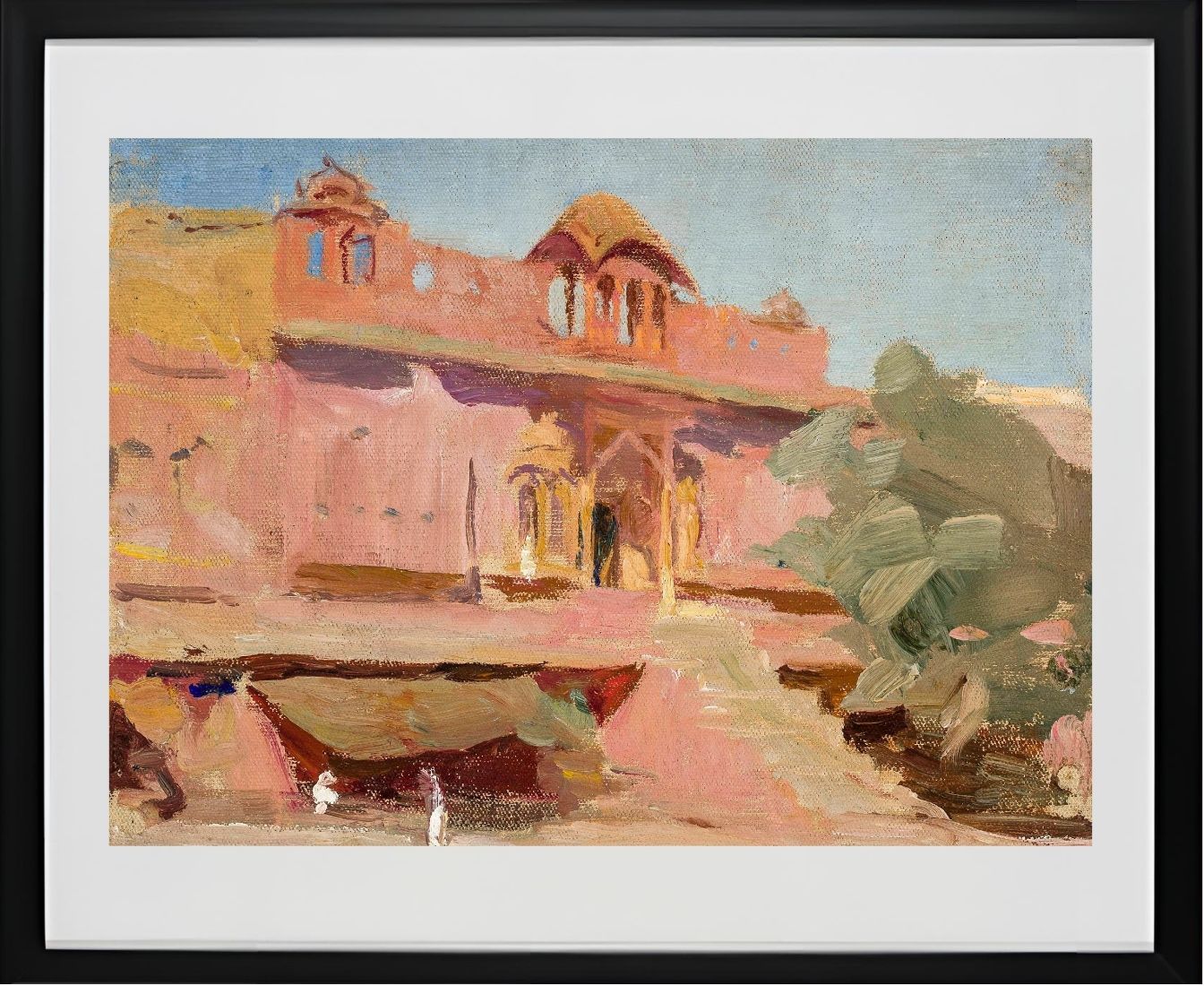 Jaipur – buildings. From the journey to India