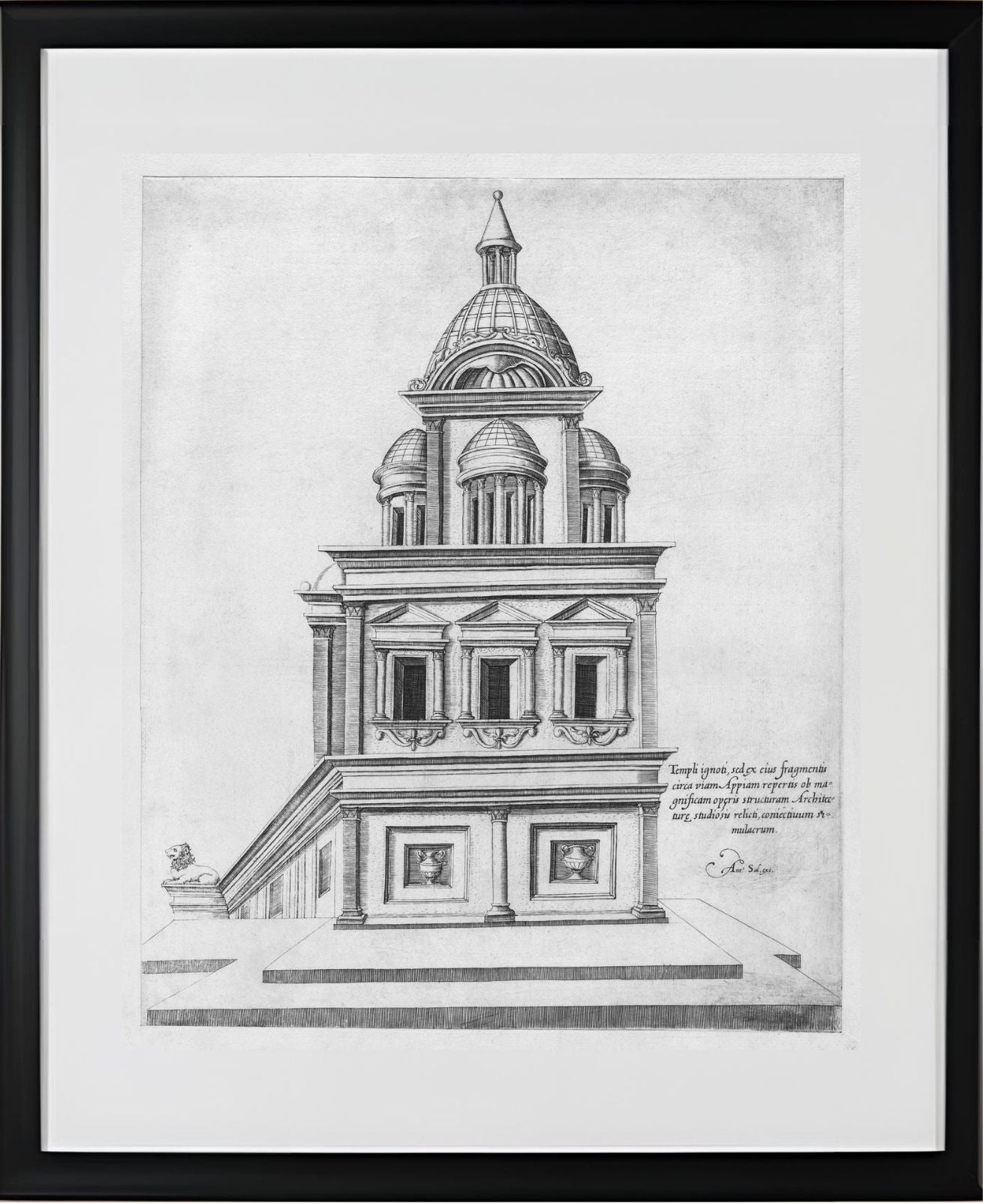 Temple near the Appian Way
