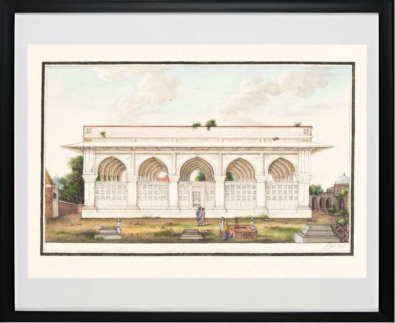 The Chausath Khambha, Delhi