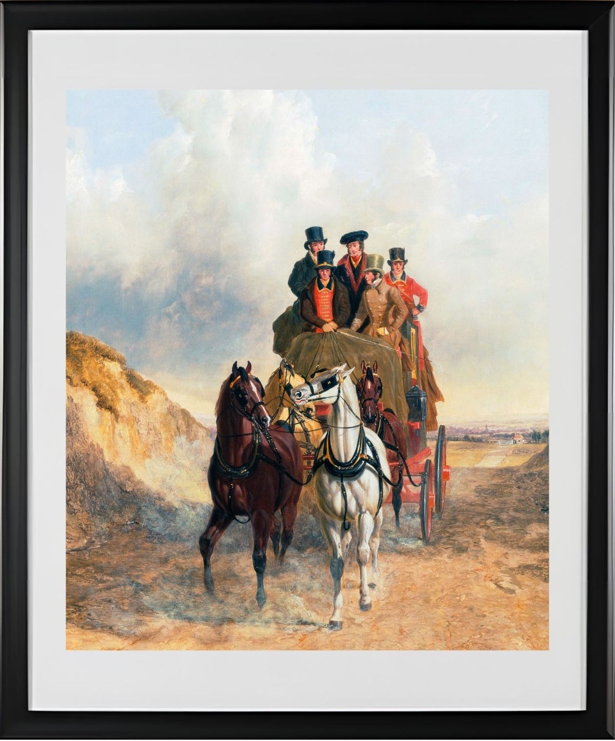 The Royal Mail Coach on the Road