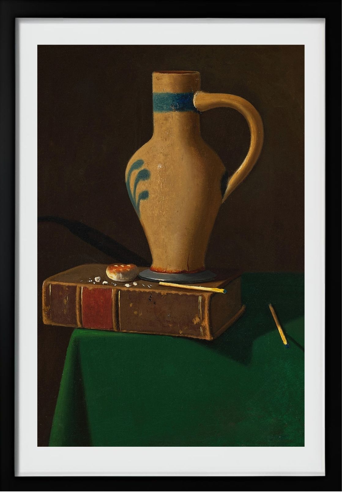 Still Life with Jug on a Book