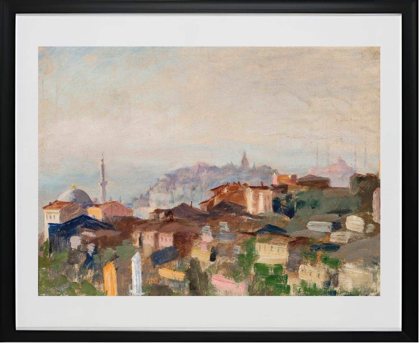View of Punta del Seraglio. From the journey to Constantinople