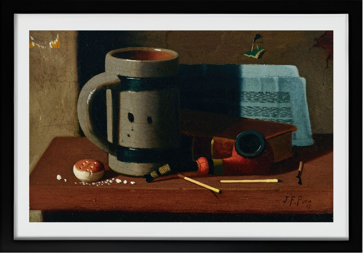 Tankard, Pipe, Matches and Biscuit
