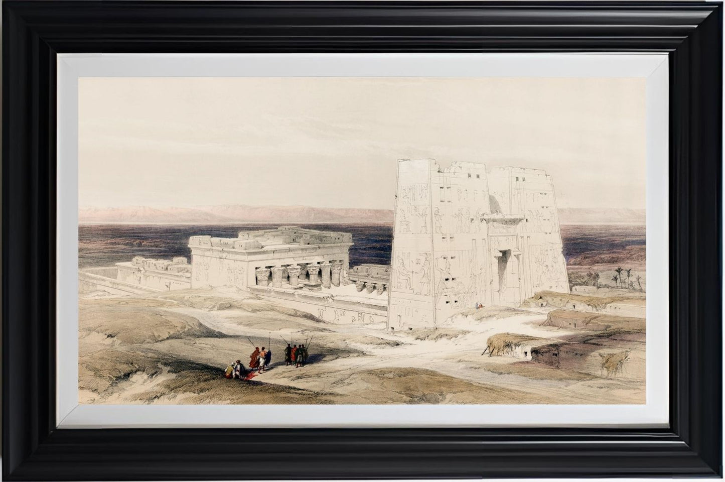 Temple of Edfou ancient Appolinopolis in upper Egypt