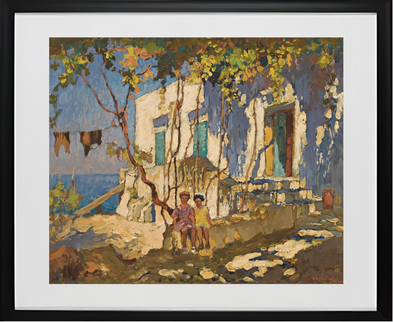 Resting in the Shade - Capri