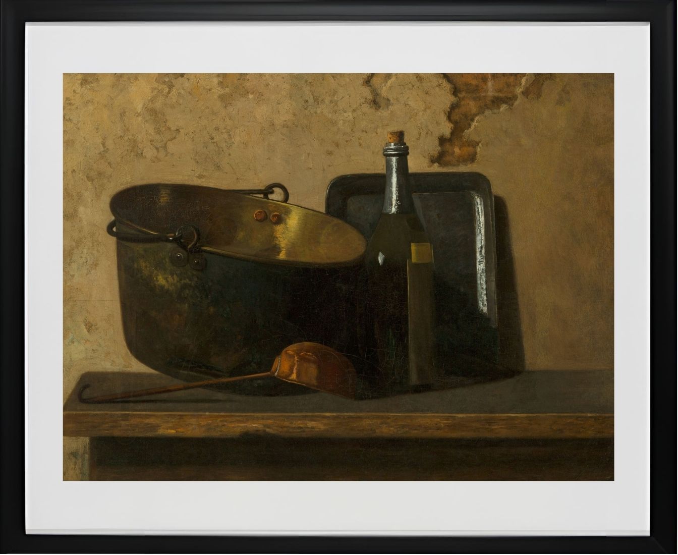 Wine and Brass Stewing Kettle (Preparation of French Potage)