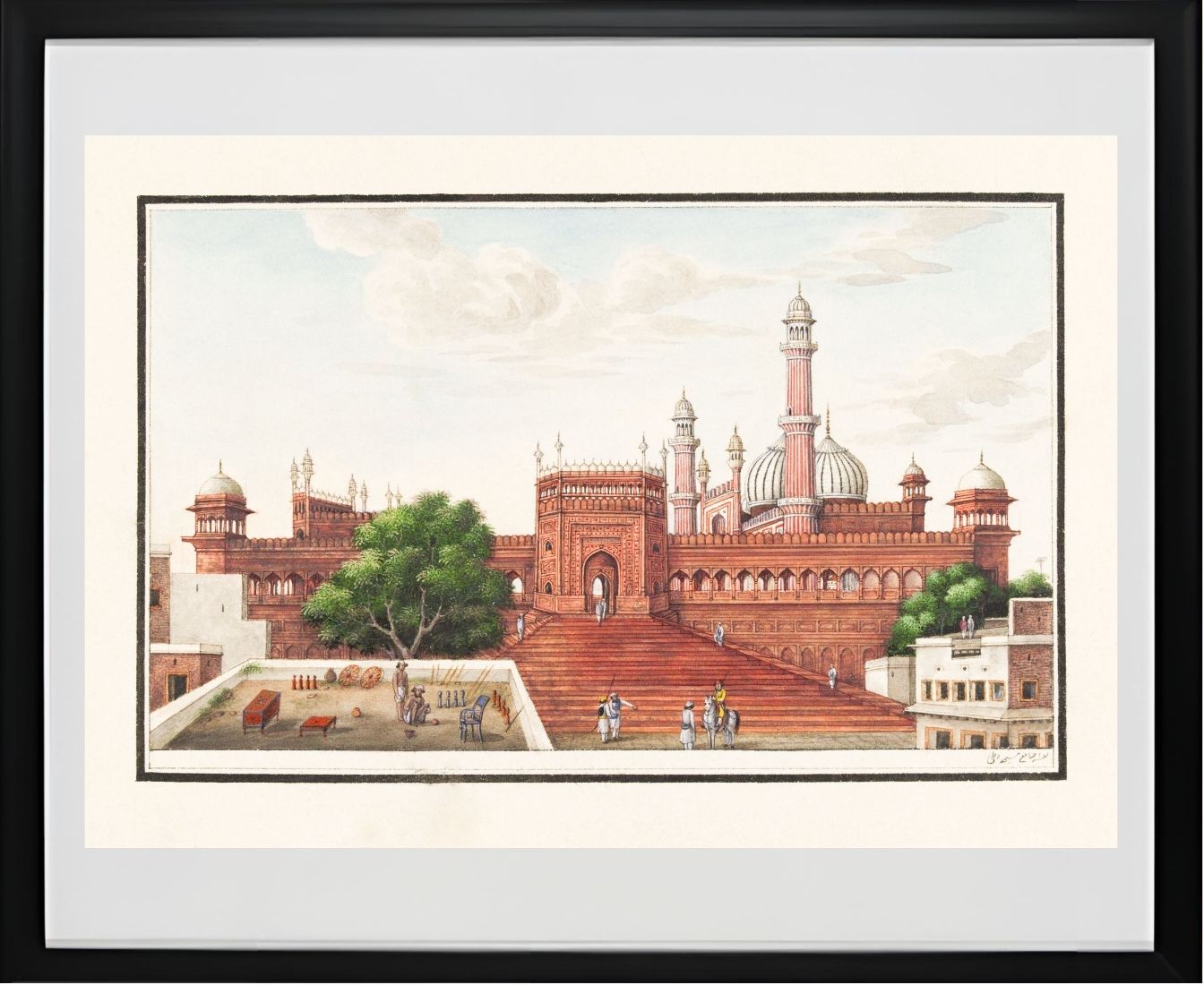 The Jami Masjid, Delhi (north side)