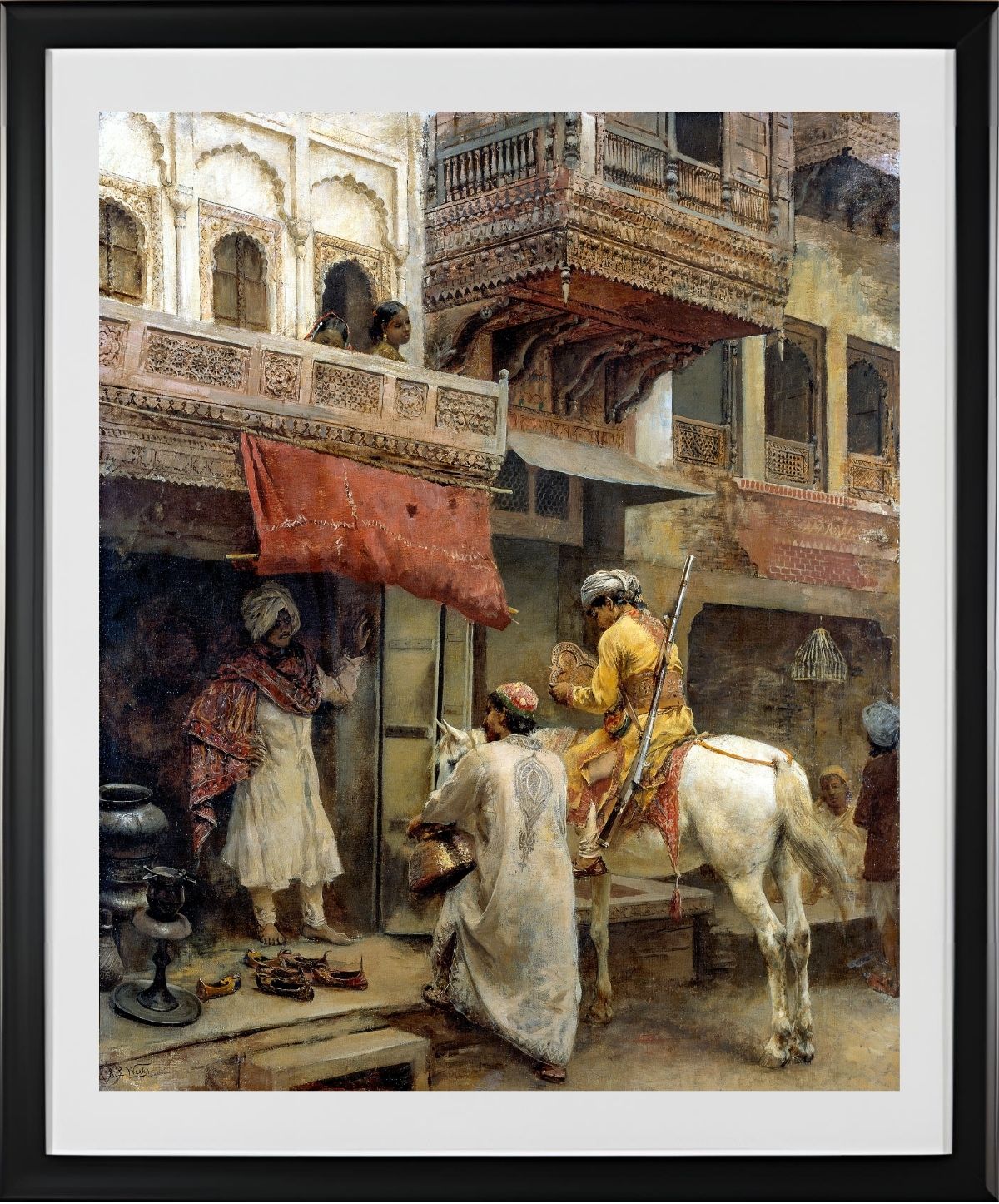 Street Scene in India