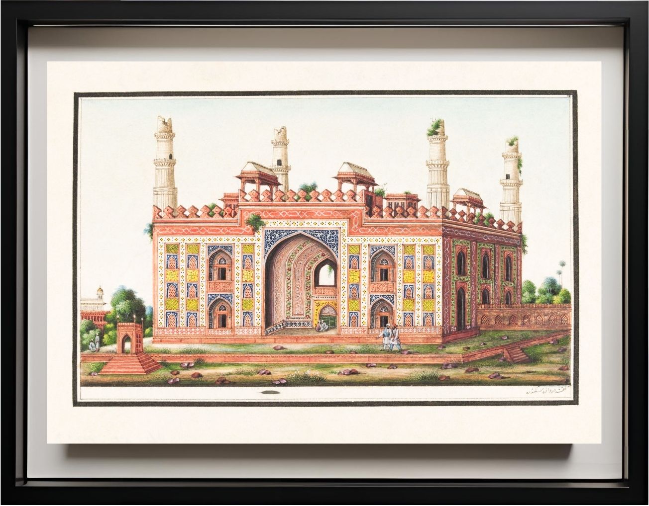 Entrance gatehouse to Akbar's mausoleum, Sikandra