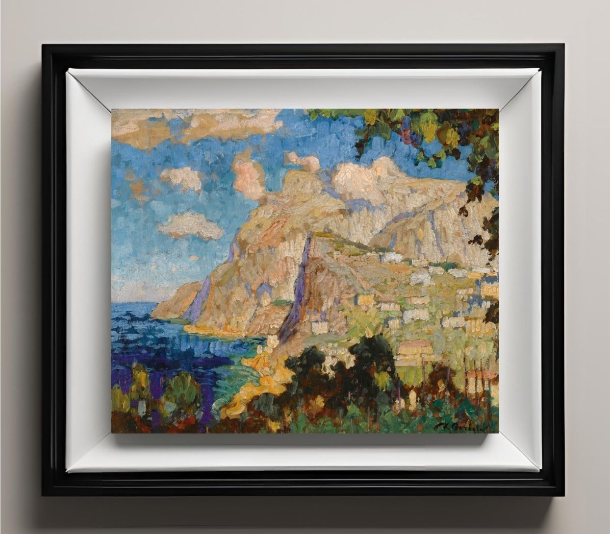 View Of Monte Solaro, Capri