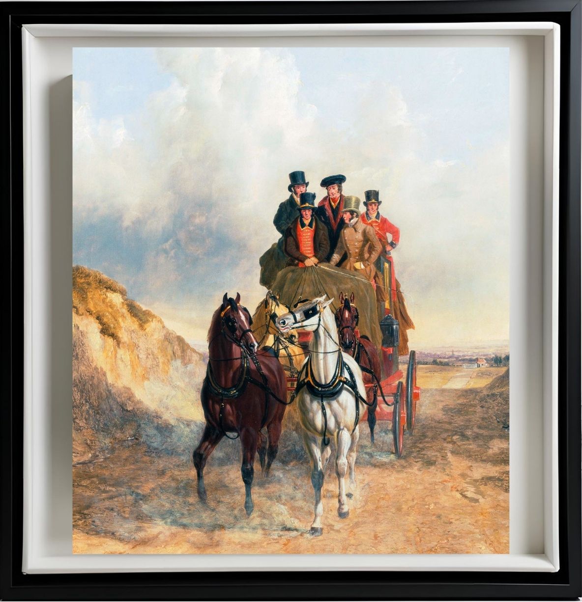 The Royal Mail Coach on the Road