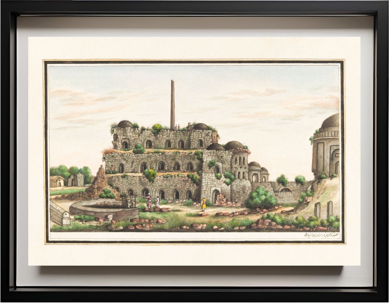 Lat (piller) of Asoka and Firoz Shah's Kotila