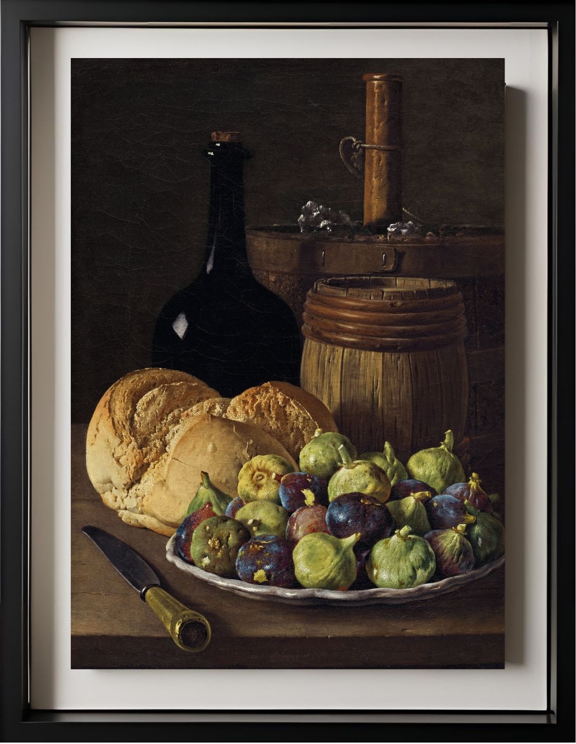 Still Life with Figs and Bread (c. 1770)