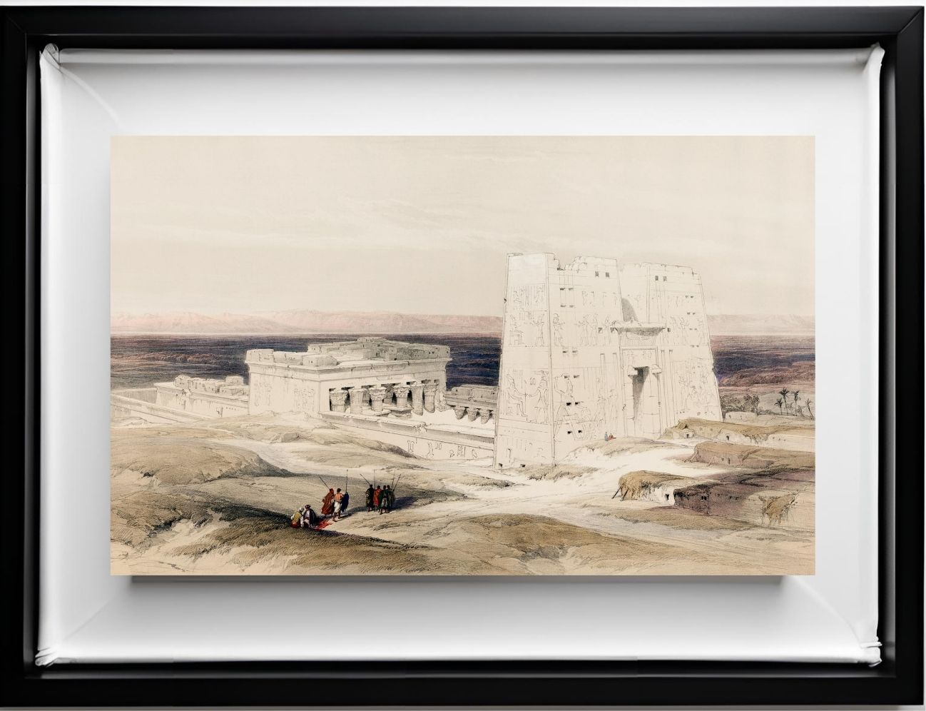 Temple of Edfou ancient Appolinopolis in upper Egypt