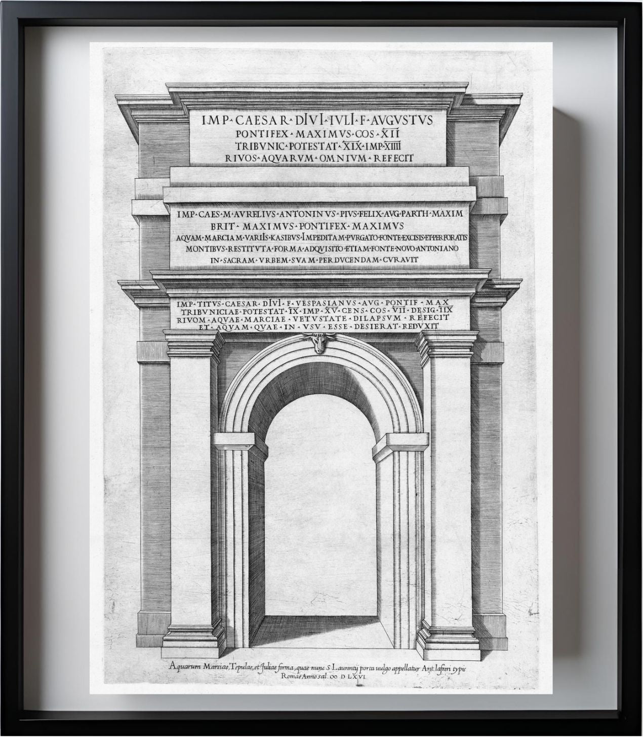 Front view of St. Lawrence Gateway