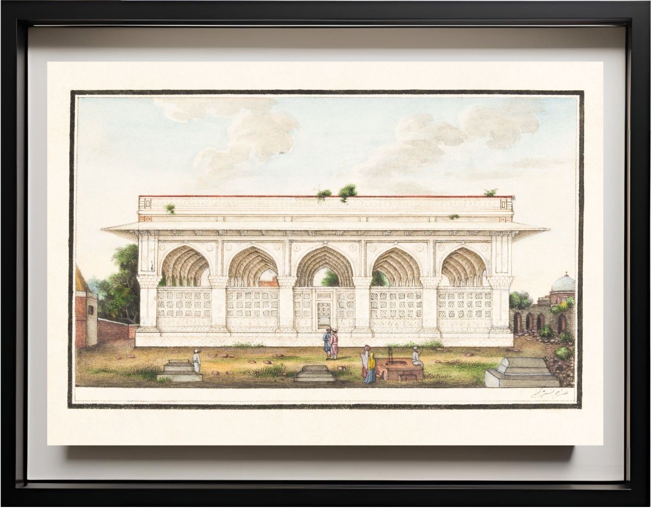 The Chausath Khambha, Delhi