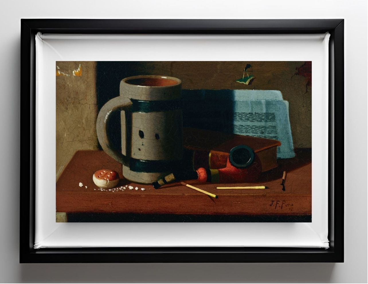 Tankard, Pipe, Matches and Biscuit