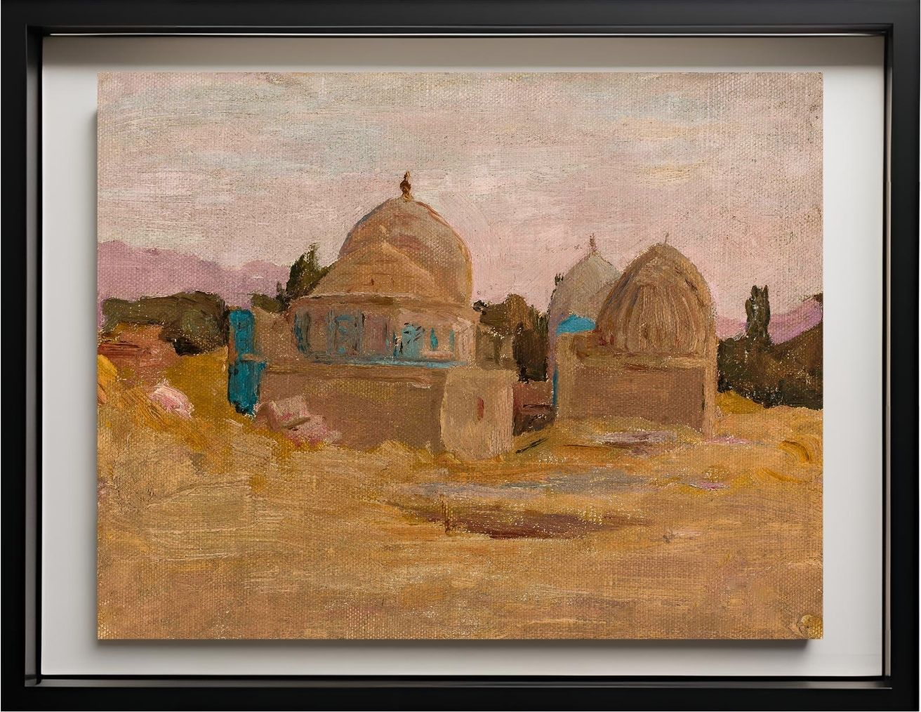 Samarkand – Shah-i-Zinda mosque From the journey to Turkestan
