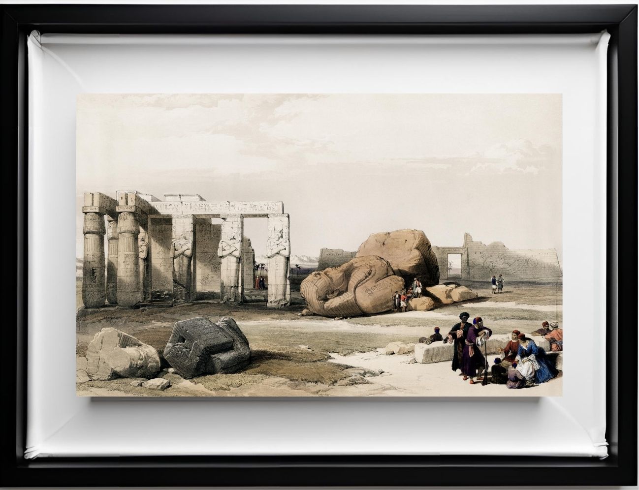 Fragment of the Great Colossi at the Memnonium Thebes