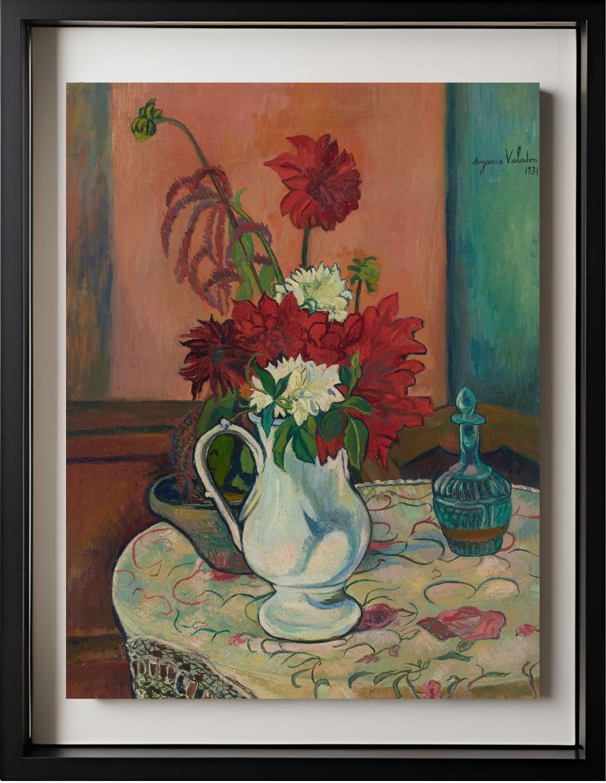 Nature morte au vase de fleurs
