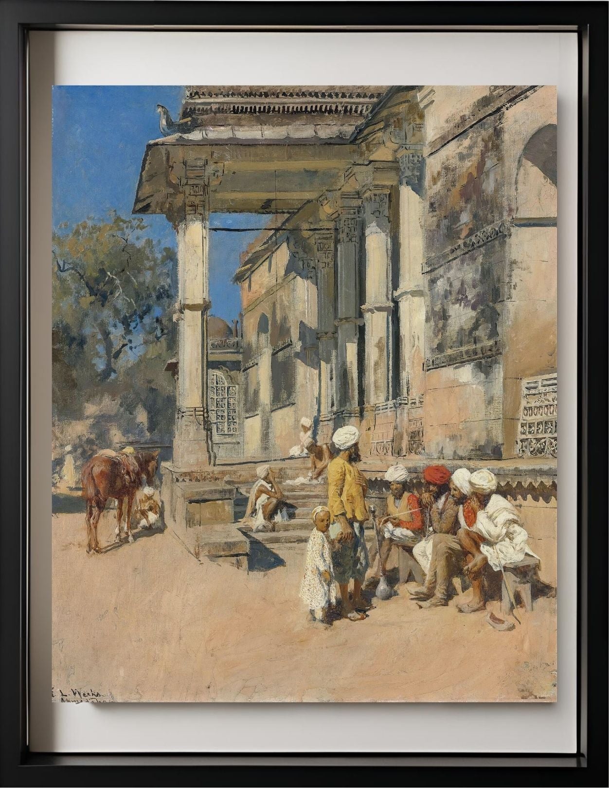 Portico Of A Mosque, Ahmedabad