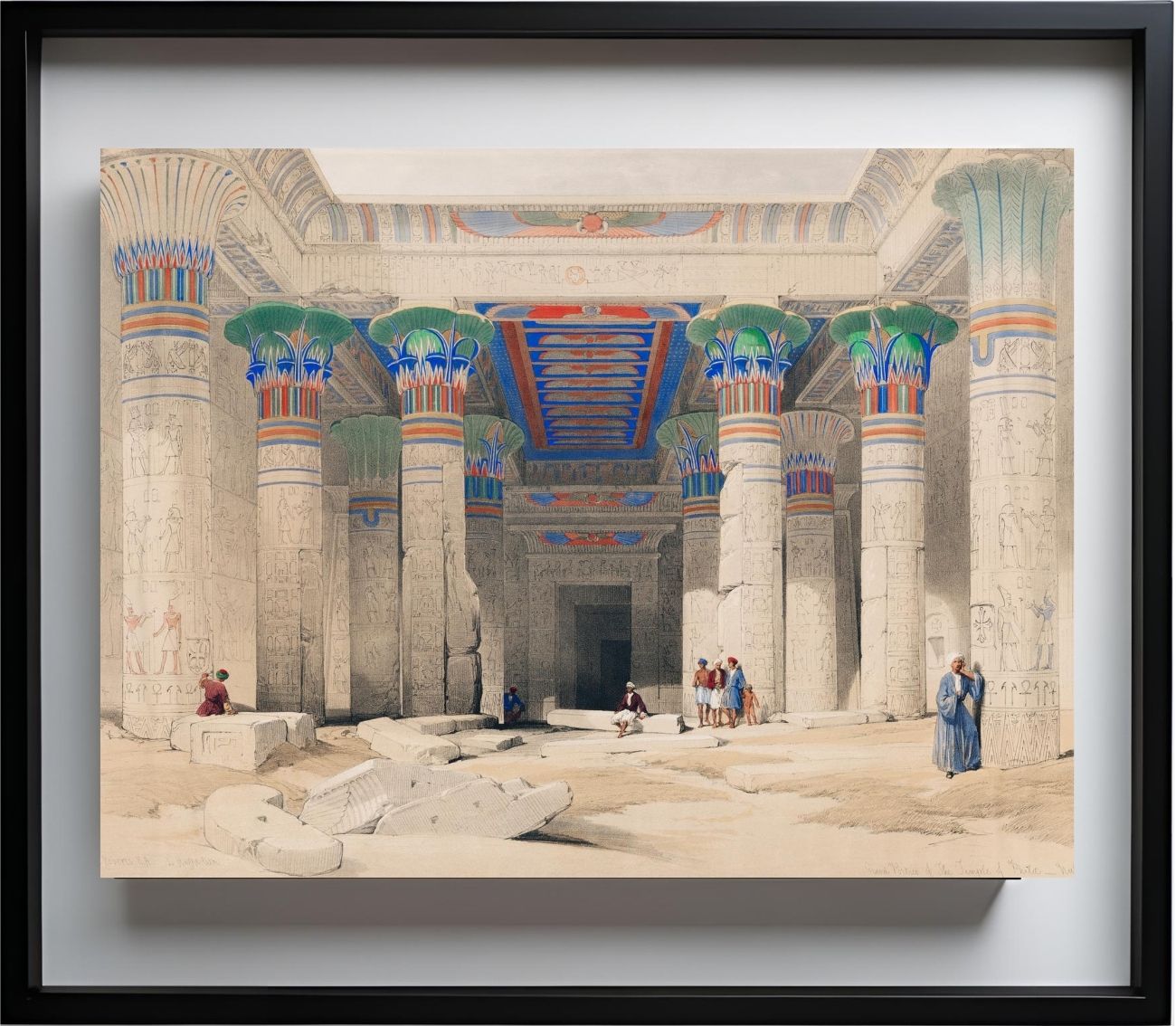 Grand Portico of the Temple of Philae Nubia