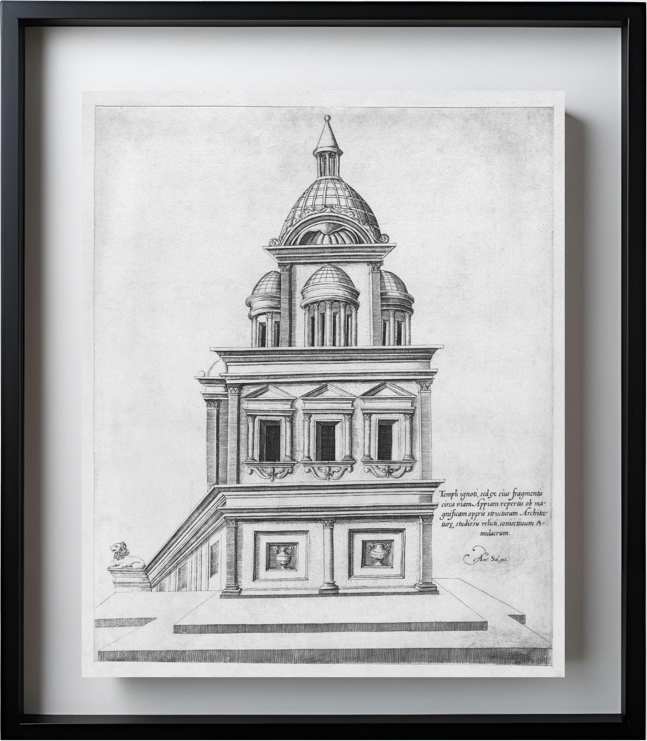 Temple near the Appian Way