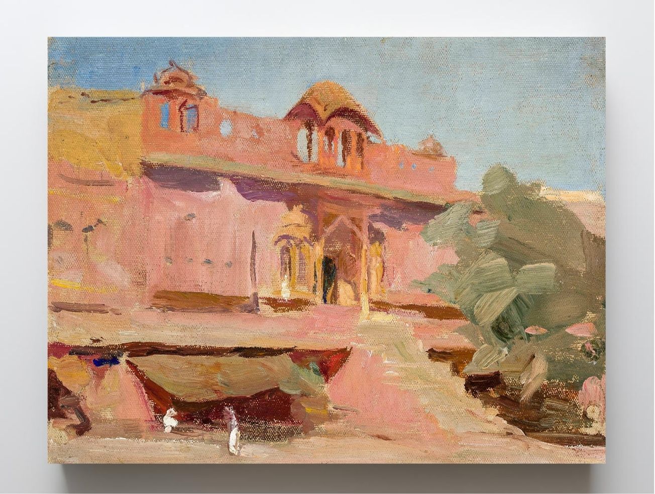 Jaipur – buildings. From the journey to India