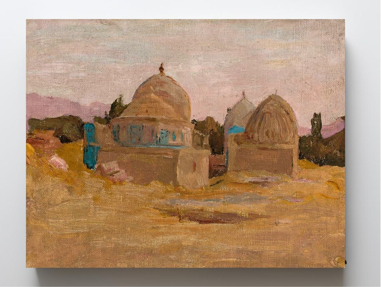 Samarkand – Shah-i-Zinda mosque From the journey to Turkestan