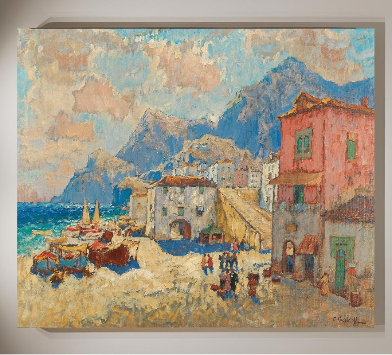 A coastal town in Spain