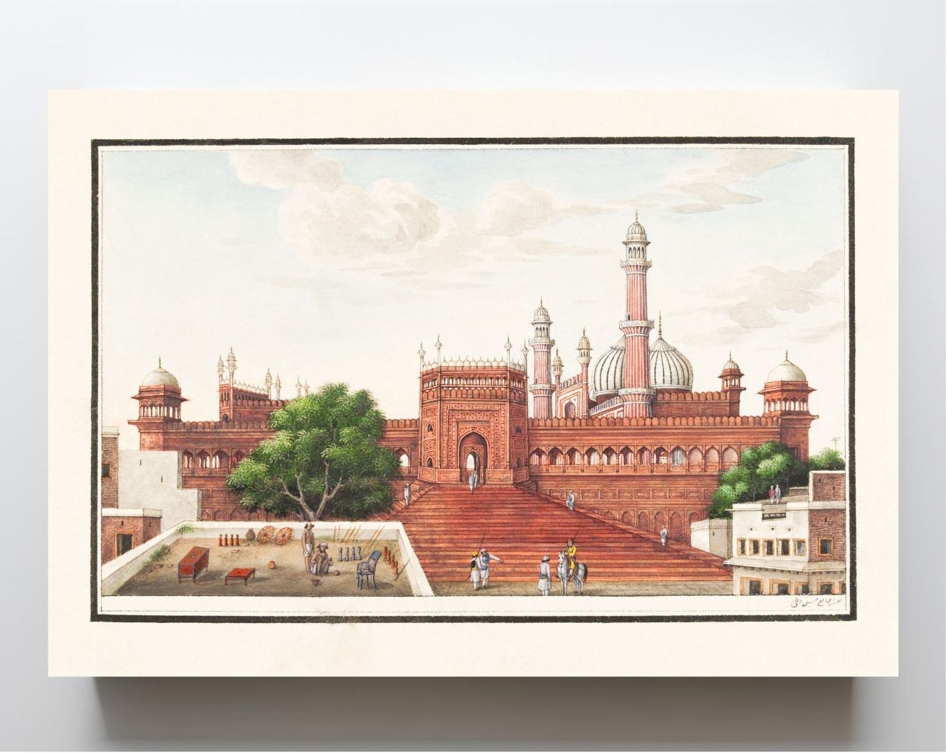 The Jami Masjid, Delhi (north side)