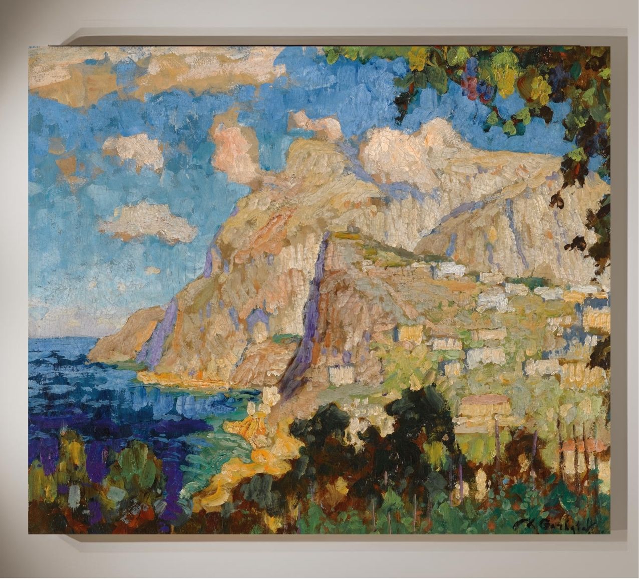 View Of Monte Solaro, Capri